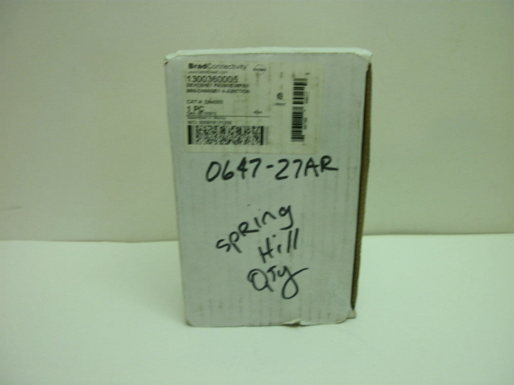 BRAD HARRISON DN4000 DEVICENET PASSIVE MPIS MINI-CHANGE 4-JUNCTION NEW IN BOX
