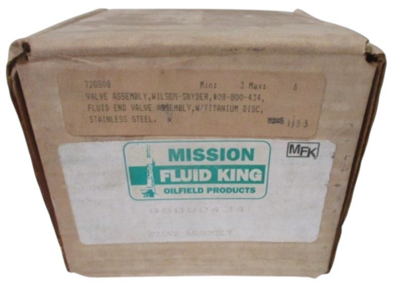 MISSION 08800434 VALVE ASSMBLY  NSMP
