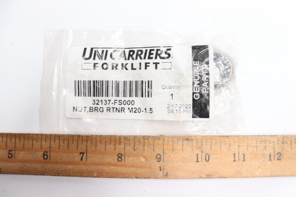 UniCarriers Forklift Bearing Retainer M20-1.5 Nut 32137-FS000
