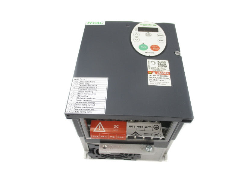 SCHNEIDER ELECTRIC ATV212HU40M3X 240V 17.5A NSNP