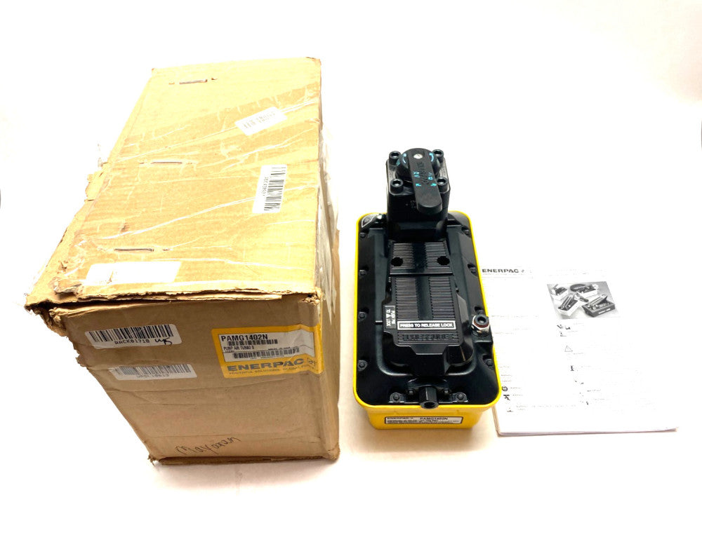 Enerpac PAMG1402N Turbo II Air Hydraulic Pump 4/3 Manual Valve