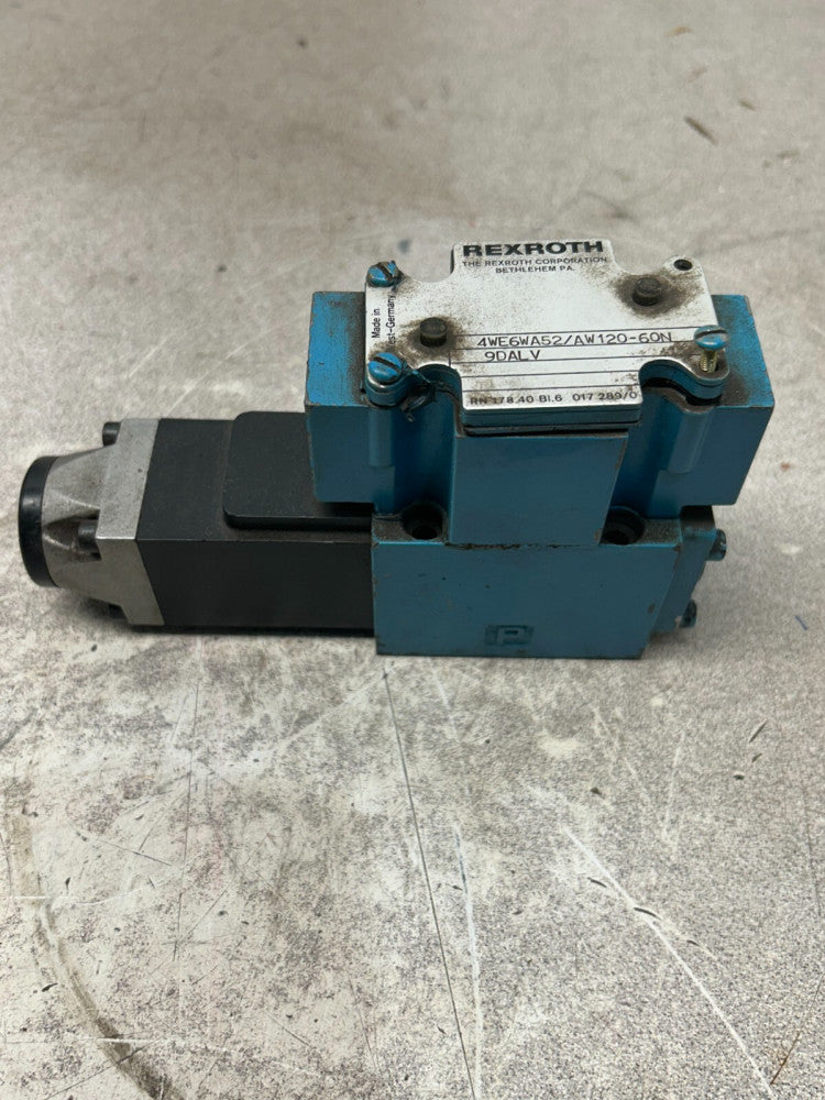 USED REXROTH Hydraulic Directional Control Valve 4WE6WA52/AW120-60N9DALV