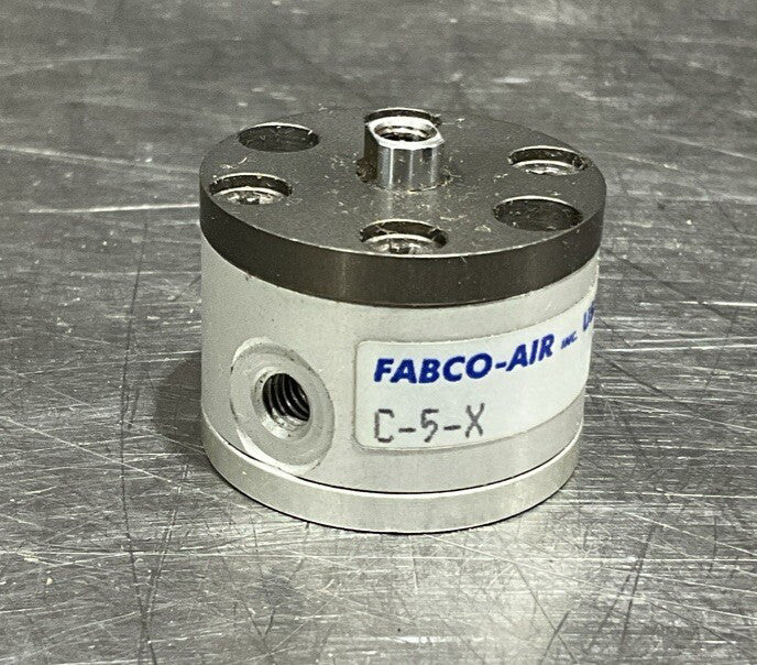 Fabco-Air C-5-X Pneumatic Cylinder Actuator C5X Nos Surplus