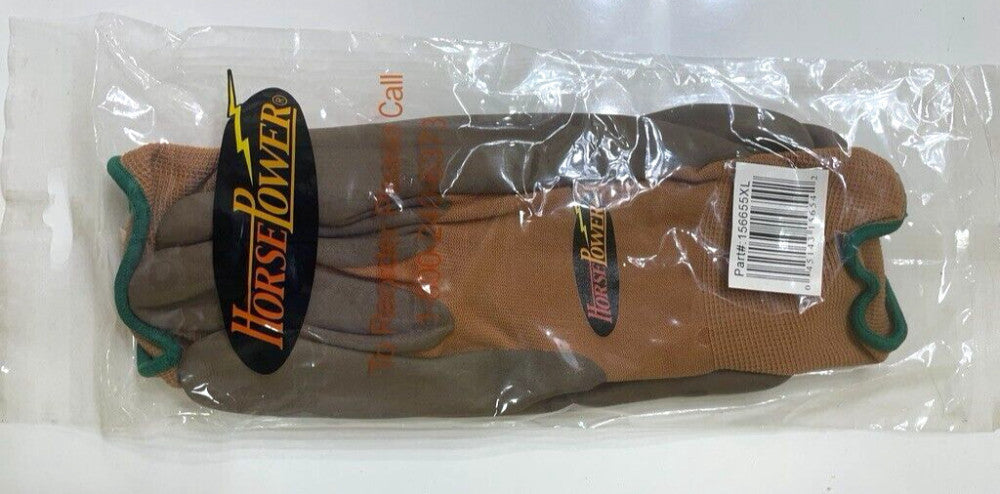Horsepower Latex Dipped Gloves size L  lot of 4 Pairs 156661L new