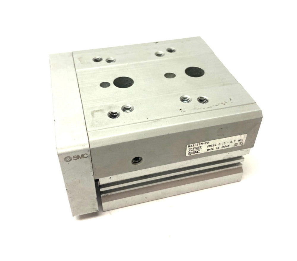 SMC MXS25TN-20 Guided Slide Table Cylinder 25mm Bore, 20mm Stroke