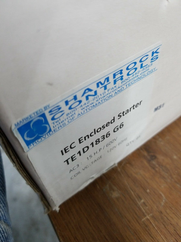 SHAMROCK  CONTROLS TE1D1836G6