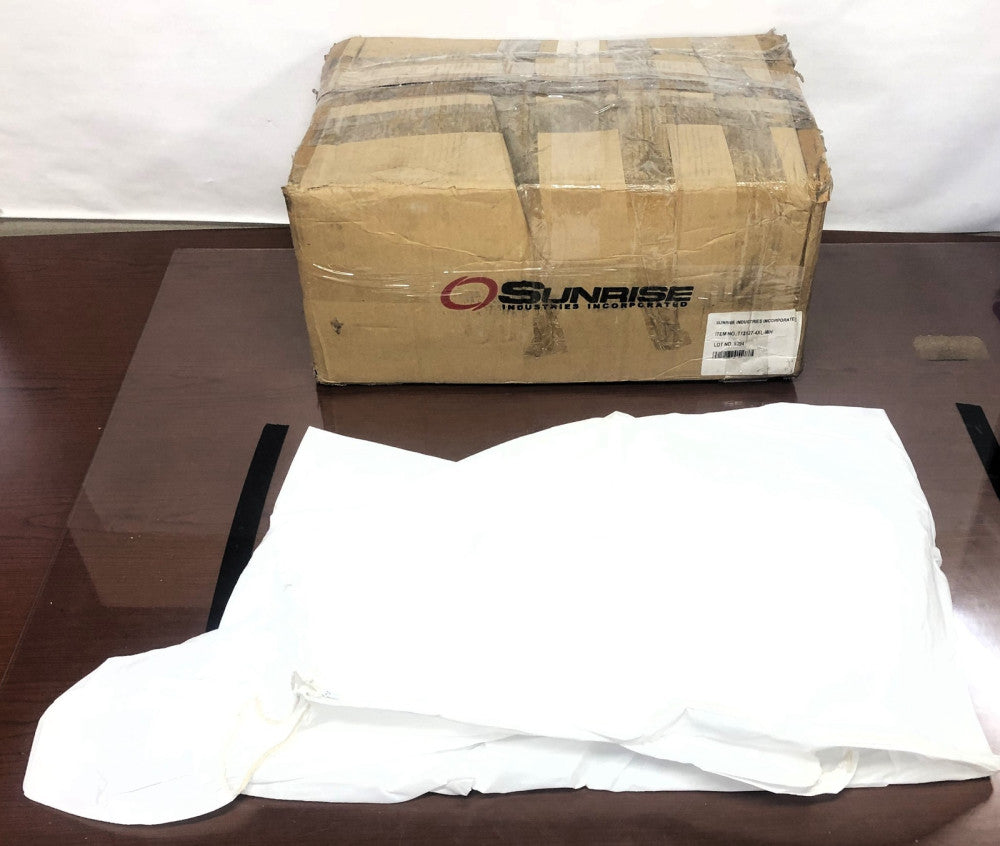 Sunrise Industries Inc Case Of 25 White General Purpose Coveralls T12127-4XL NOS