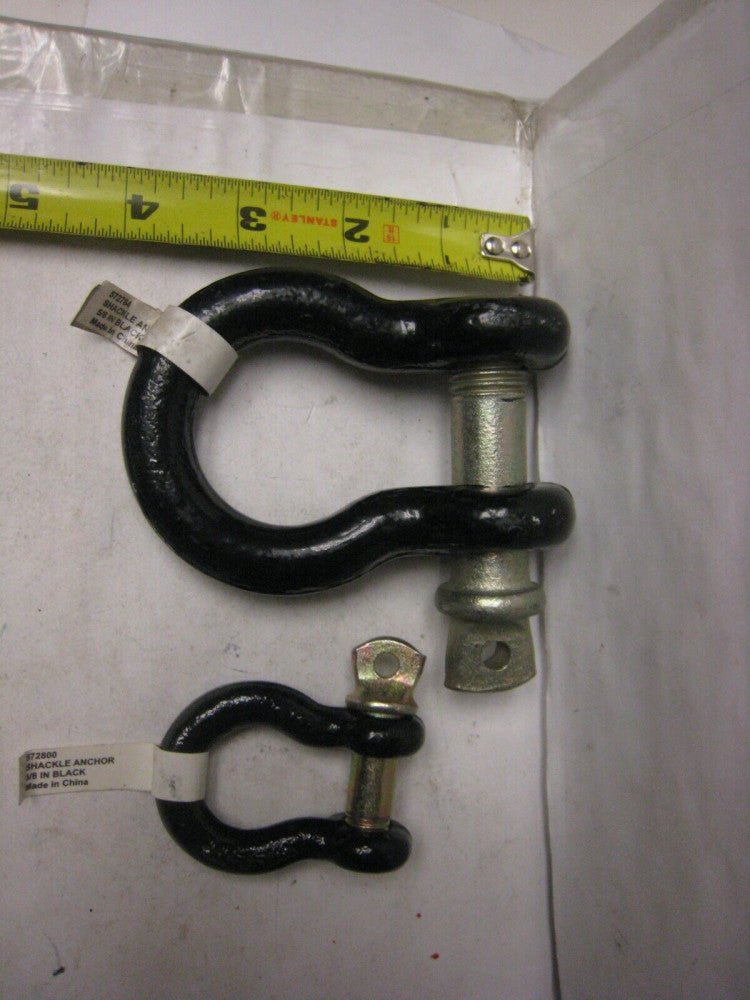 1 --Screw Pin Anchor Shackle WLL 3-1/4T 5/8" PLUS 1-3/8" Wll1T shackle Mixed 