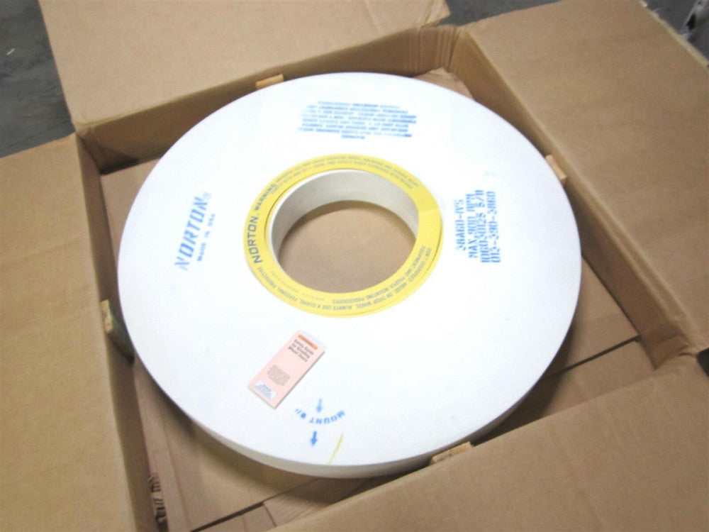 NORTON (013-390-3860) 36" x 4" x 12" Grinding Wheel 38A60-IVS NEW