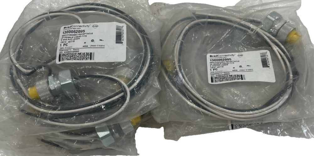 NEW MOLEX WOODHEAD 1300062095 MINI RECEPTACLE 2P FEMALE 40718 LOT OF 13