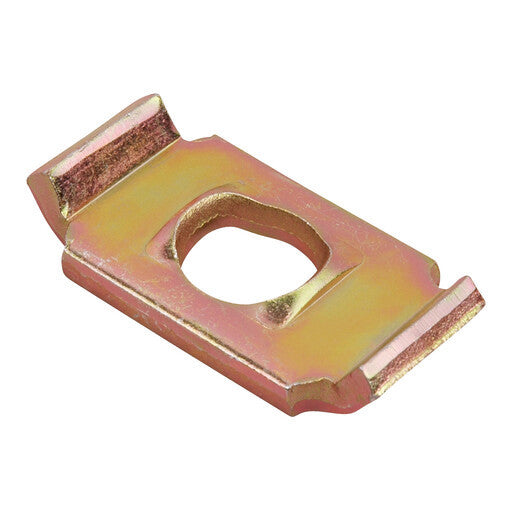 31 Count Thomas & Betts Steel Strut Saddle Plates Goldguard  AB242