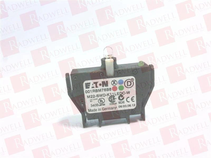 EATON CORPORATION M22-SWD-K11LEDC-W / M22SWDK11LEDCW (USED)