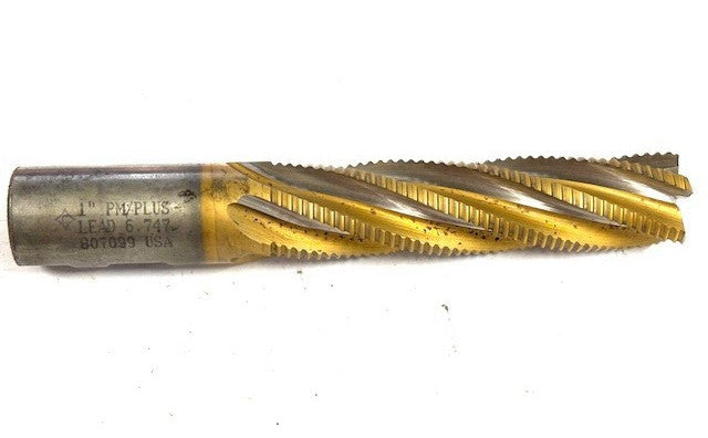 CLEVELAND TWIST 1" PM/PLUS LEAD 6.747 807099 END MILL FLUTE 4-1/2" SHANK 2"