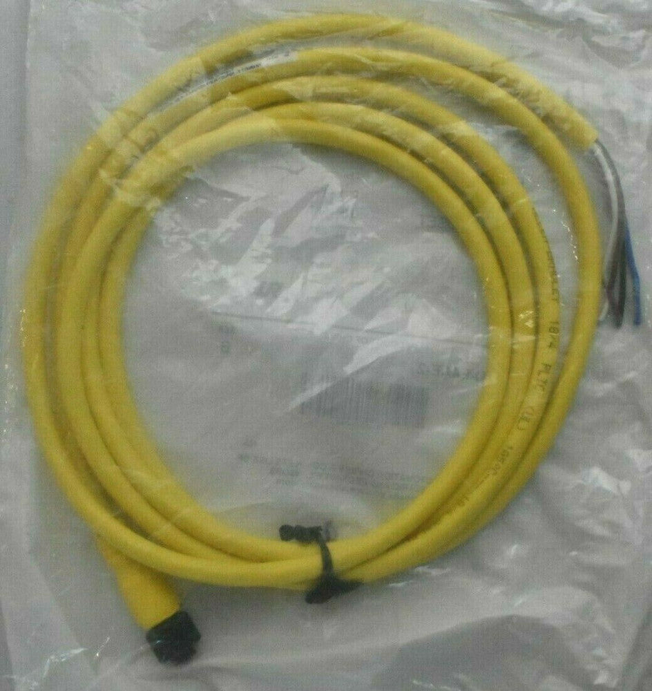 Allen Bradley 889D-F4AE-2 QD Cordset Single-Ended M12 Female 4-Pin Straight, 2m