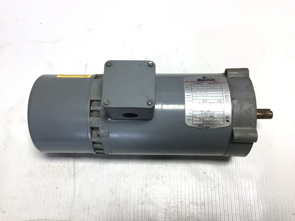 Boston Gear GUTB-B Motor Brake .75HP 60Hz 1725RPM 3PH 208-230/460V  56C Frame