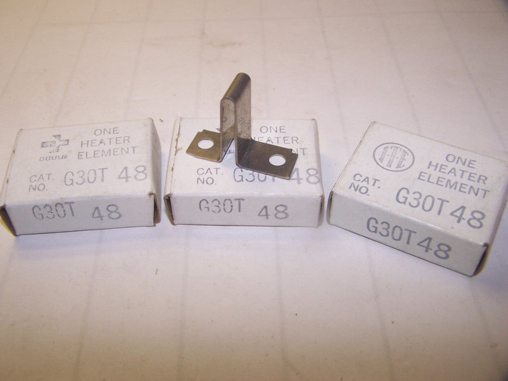 3) NEW GOULD G30T48 OVERLOAD HEATER ELEMENT  LOT OF 3