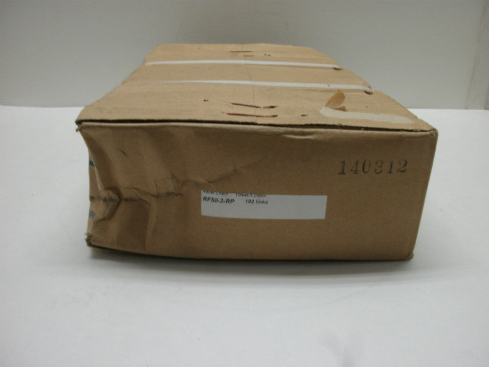 TSUBAKI RF50-3-RP ROLLER CHAIN 10FEET/3.048M 192 LINKS (SEALED BOX) NEW IN BOX
