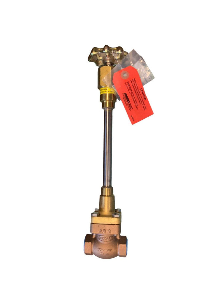 Rego Bronze Globe Valve Industrial Threaded and Bolted Bonnet - 720 PSI 1/2" NPT