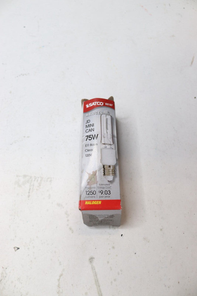 Satco Clear Base Light Bulb 120V 75-Watt