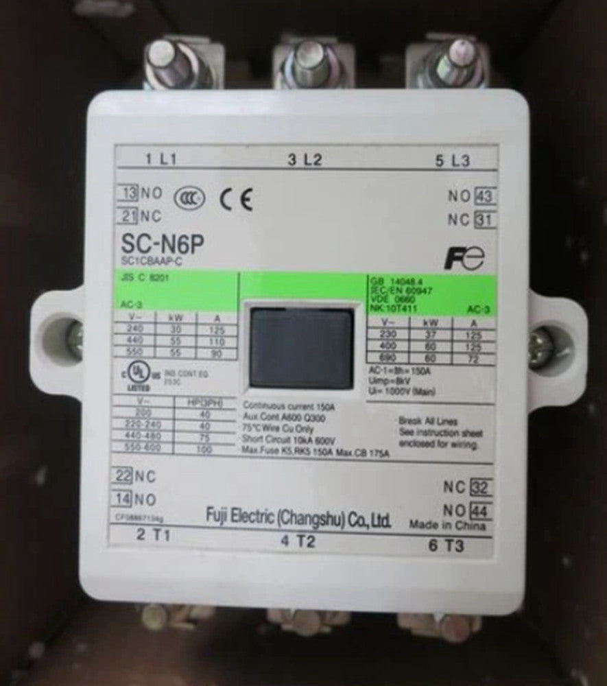 One Brand New FUJI SC-N6P Contactor 110 VAC