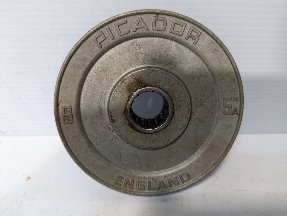 Picador 5A 5 Inch Aluminum Pulley, 1 Inch Bore