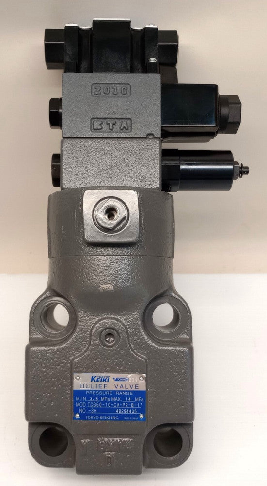 Tokyo Keiki TCG50-10-CV-P2-B-17-SH Relief Valve TGMSL-3-L-50 DG4V30BMP2B7P1456