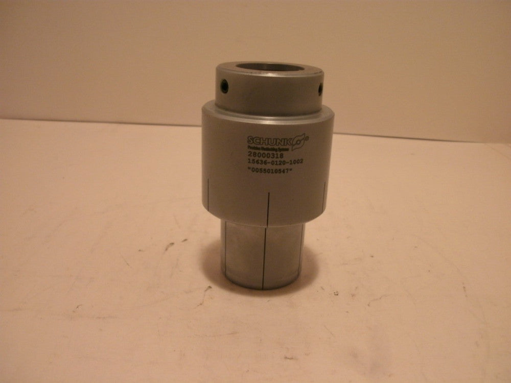 SCHUNK 15636-0120-1002 INTERMEDIATE SLEEVE W/STEP 28000318 NEW NO BOX