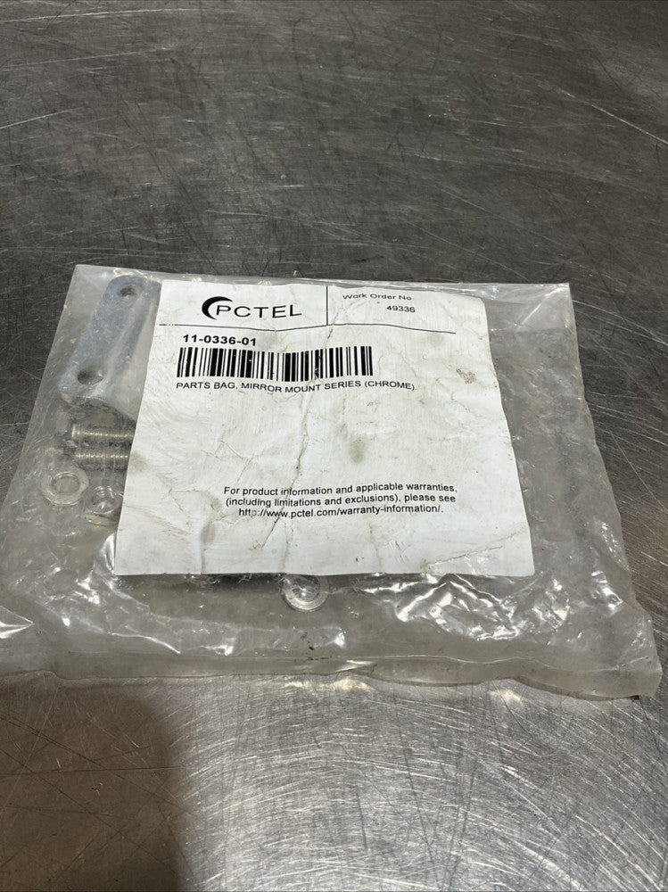 PCTEL Parts Bag, Mirror Mount Series (Chrome) 11-0336-01