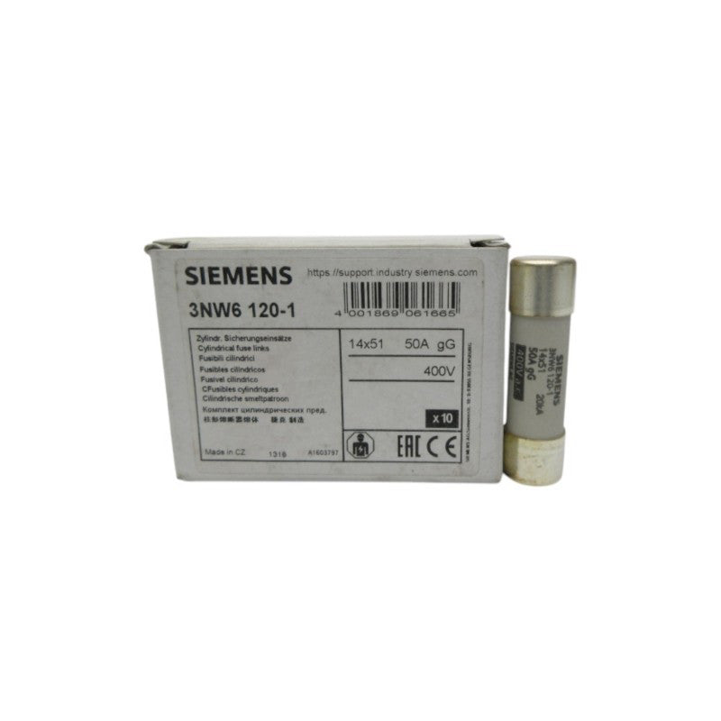 SIEMENS 3NW6120-1 400V 50A (PKG OF 10) NSMP