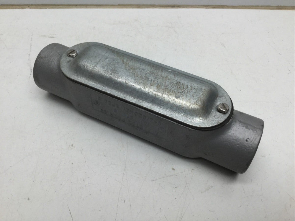 Appleton Electric Unilet 1" C Form 35 Conduit Box O-Z/Gedney Spec 5 Cover