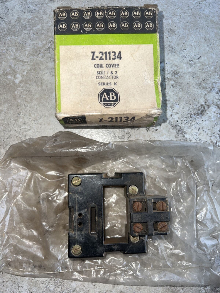 Nos Surplus ALLEN-BRADLEY SIZE 1&2 CONTACTOR COIL COVER Z-21134