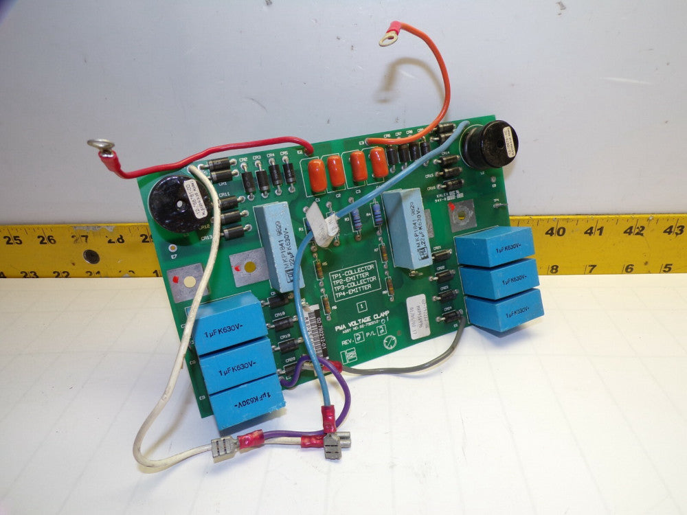 LIEBERT PWA VOLTAGE CLAMP REVISION 2 P/L 2 CIRCUIT BOARD  02-792212-01