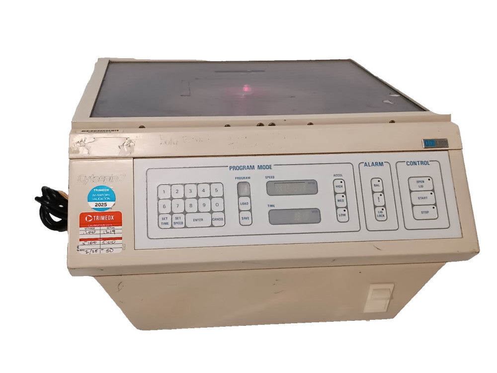 Shandon Life Sciences 74000100 Cytospin 3 Low Speed Centrifuge 110VAC, 50/60Hz