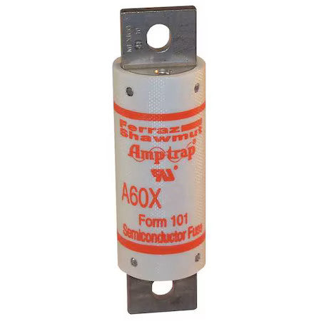 Mersen A60x200-4 Semiconductor Fuse, 200A, Fast-Acting, 600V Ac, Bolt-On