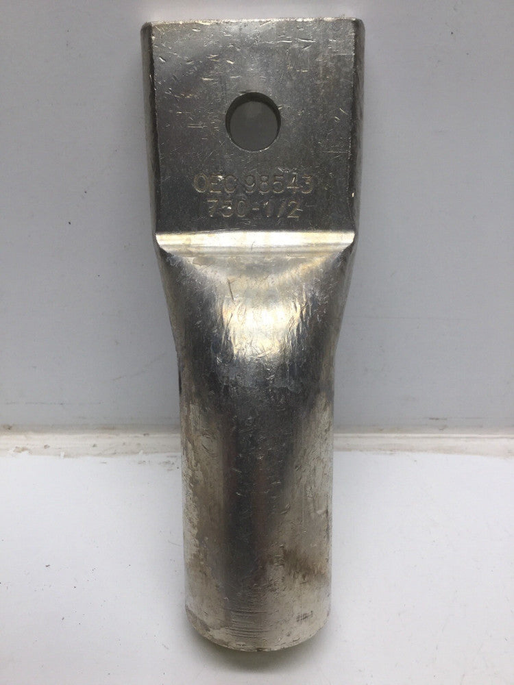 NSi AL750-48 Tinned Aluminum Compression Lug Wire Size AL/CU: 750 MCM 1/2”