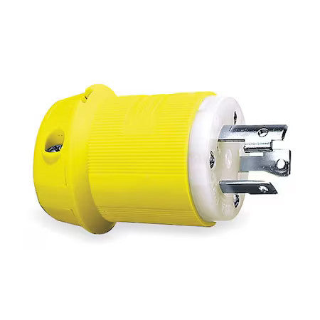 Hubbell Wiring Device-Kellems Hbl26cm21 Locking Plug, L6-30P, 30 A, 250V Ac,