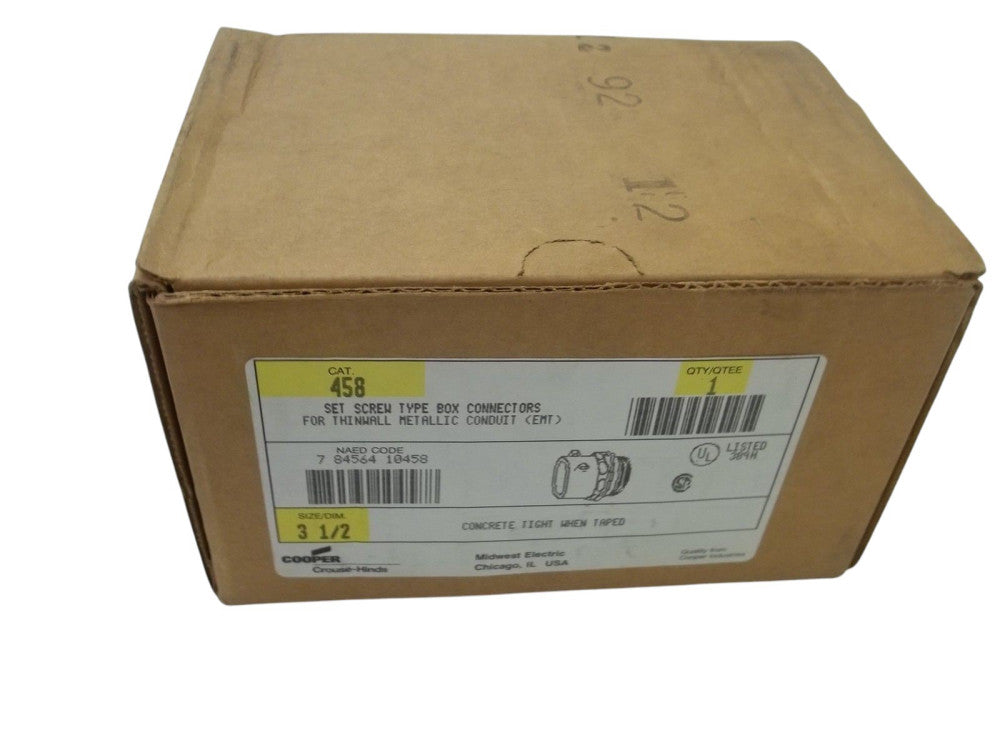 COOPER 458 3-1/2" CONNECTOR NSMP