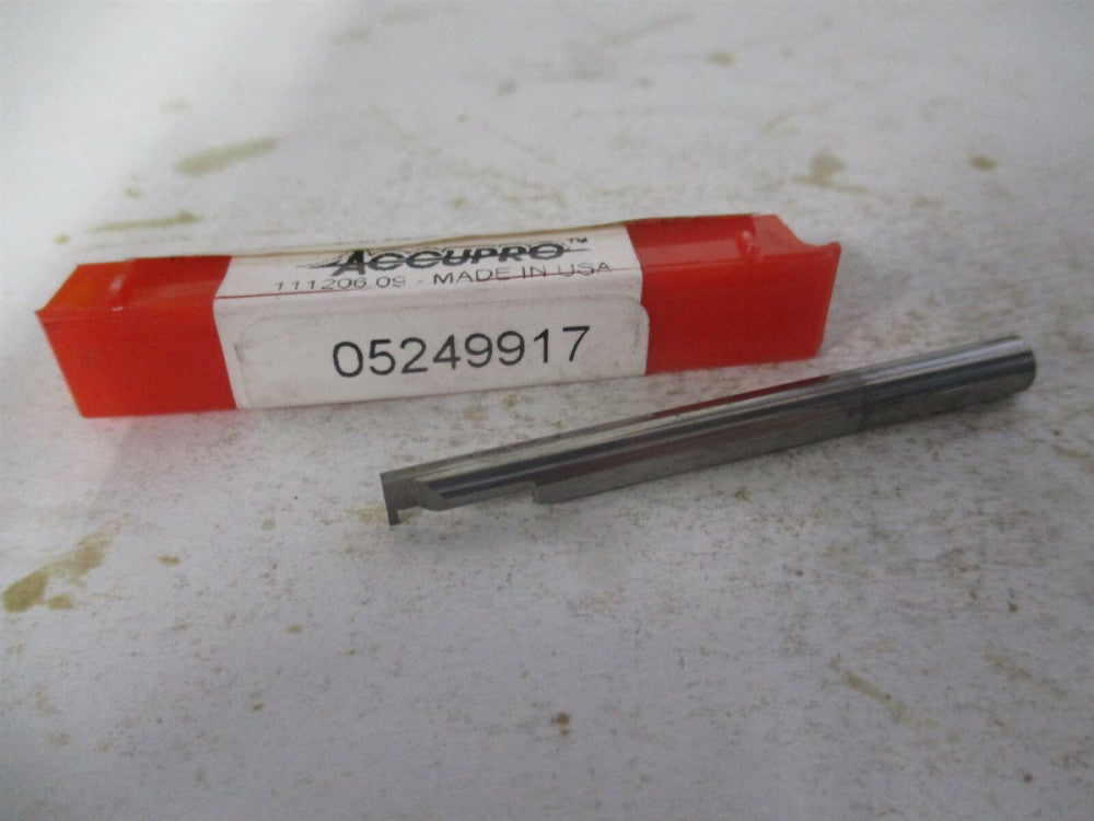 (ACC-G0330K-6) 0.0305" x 0.187" x 3/8" x 2" OAL Retaining Ring Grooving Tool 