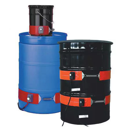 Briskheat Gdpcs10 Drum Heater, Heavy Duty, For Poly Drums/Pails, 120Vac, 150W,