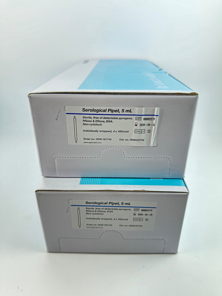 Eppendorf Sterile Serological Pipets 5mL 0030127714 *LOT OF 2*