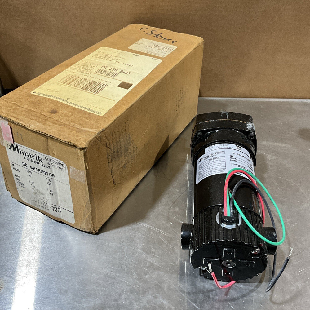 Minarik 507-01-303 DC Gearmotor NOS SURPLUS