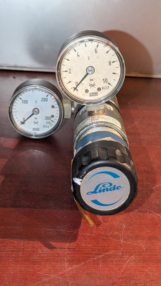 Linde Pressure Regulator  Inert Gasses FMD 302-14 200BAR in 0.5-6BAR out
