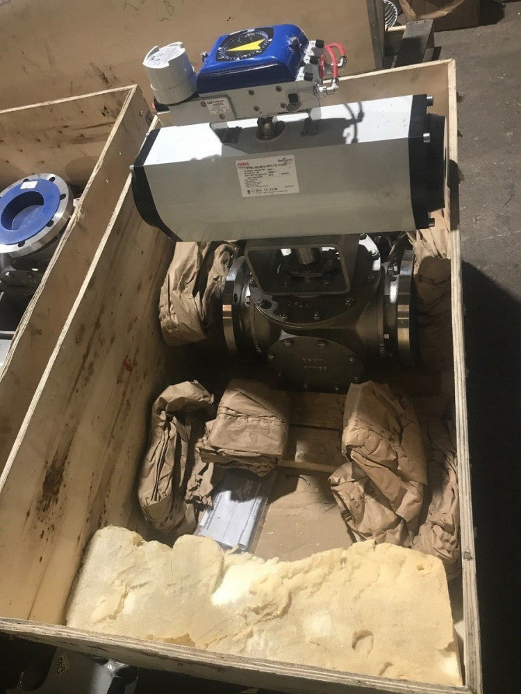 ROTORK ELECTRIC ACTUATOR,  6" GATE  VALVE ASSEMBLY, WITH V200EX POSITIONER