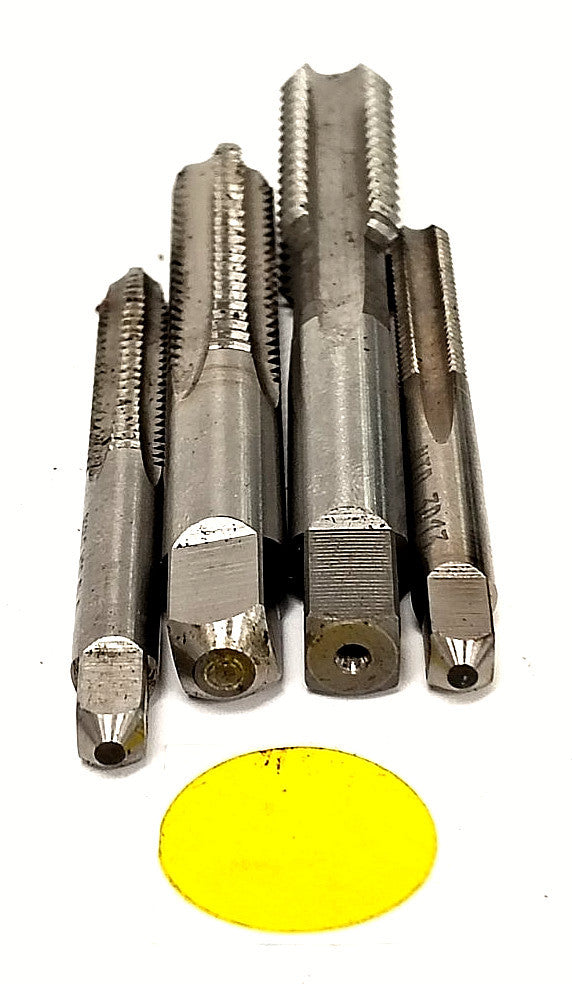 ASSORTED LOT OF PLUG TAPS W/CHAMFERS ****LOT OF 4****