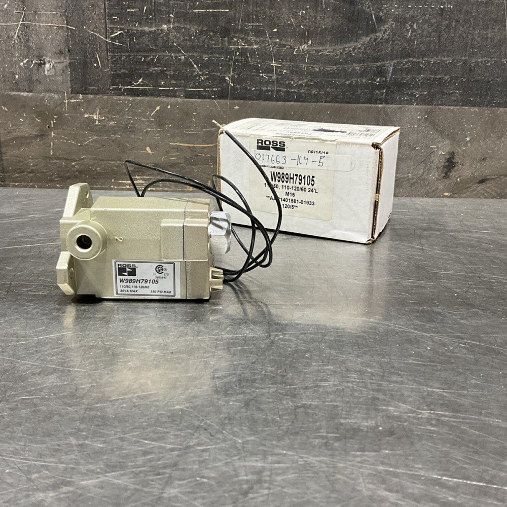 ROSS CONTROLS Solenoid Valve W989H79105 NOS