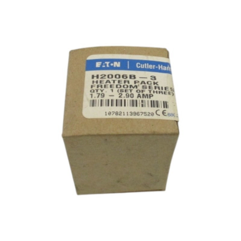 EATON H2006B-3 1.79-2.90A (PKG OF 3) NSFS