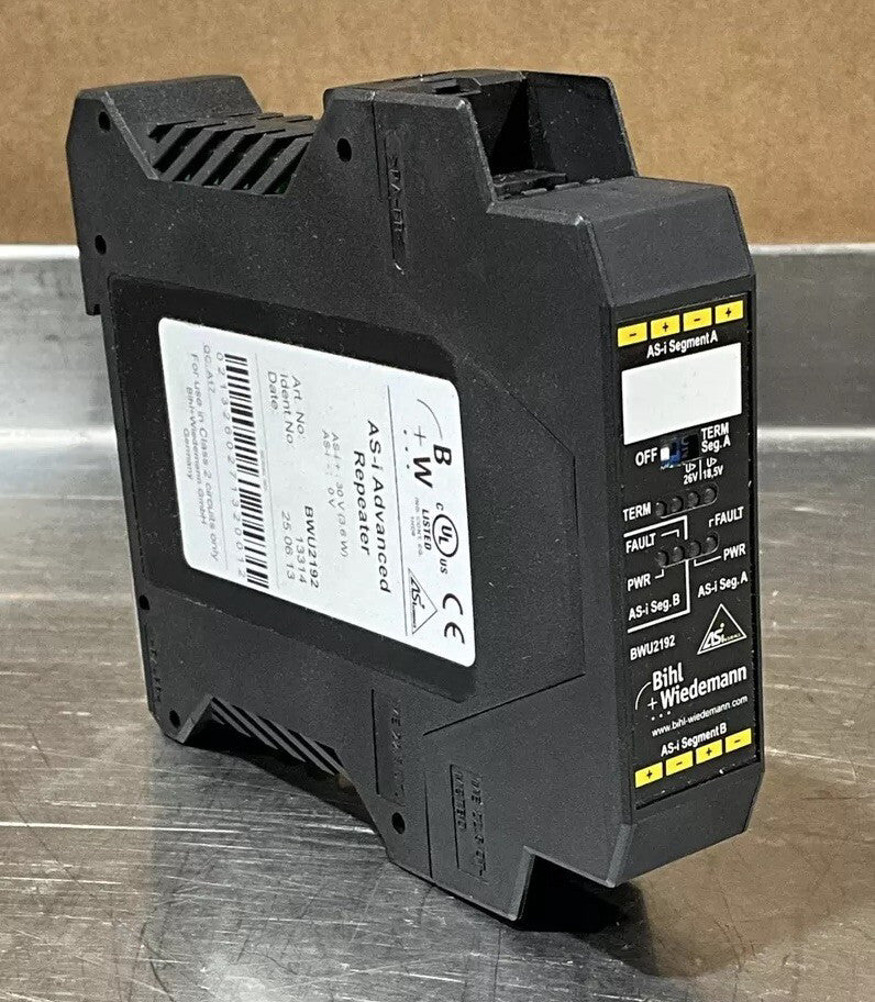 BIHL WIEDEMANN BWU2192 AS-I ADVANCED REPEATER IP20 Nos Surplus