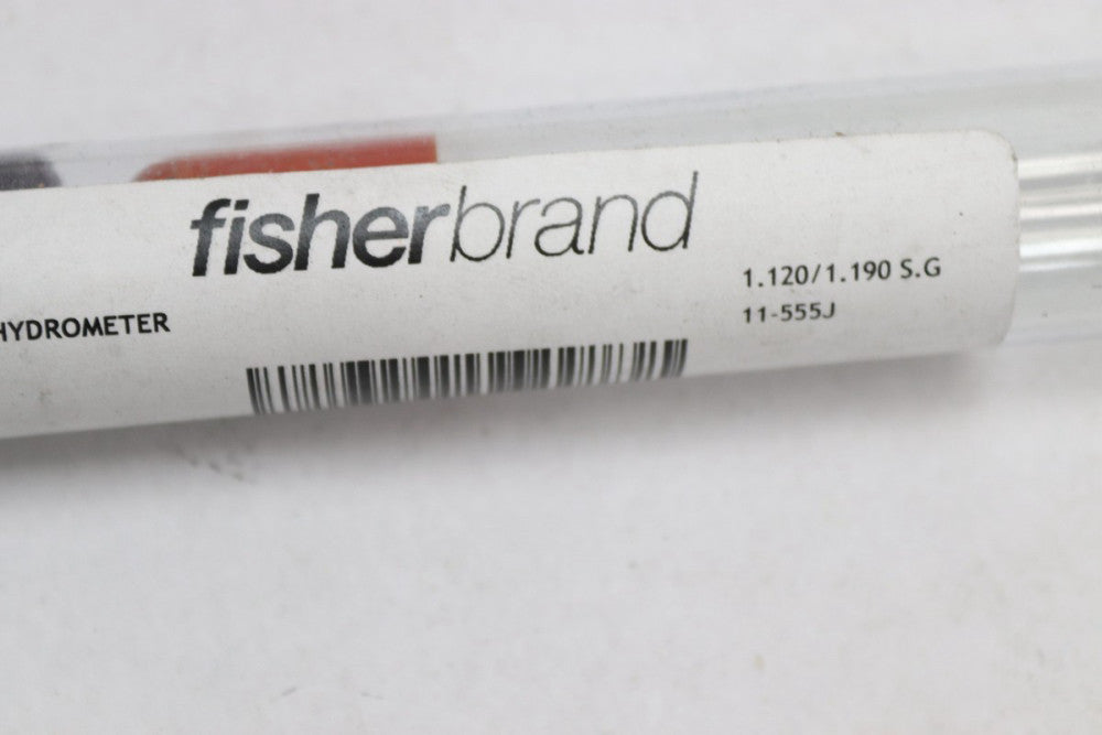 Fisher 60Deg Scientific Proof & Tralle Hydrometer For Distilling Alcohol 11-555J