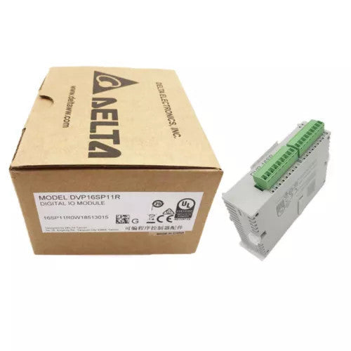 New & Genuine DELTA DVP16SP11R 8DI 8DO (Relay) Digital I/O Module