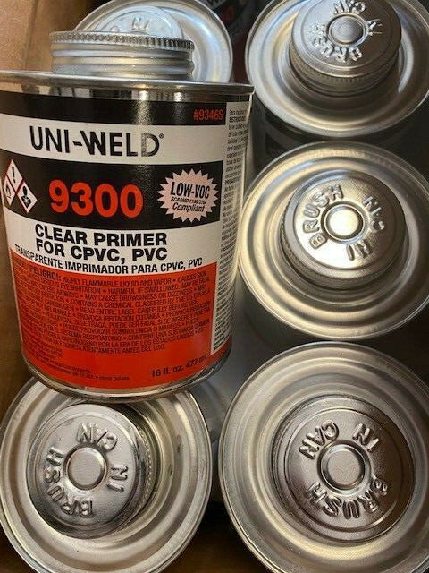 (12 Pack) Oatey® Uni-Weld 9300 Series Clear Primer / 9346S
